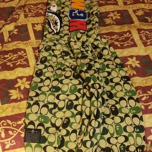 Bape x coach zeep up hoodie